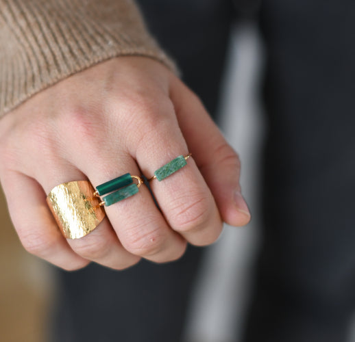 Bague Pierre Prasem