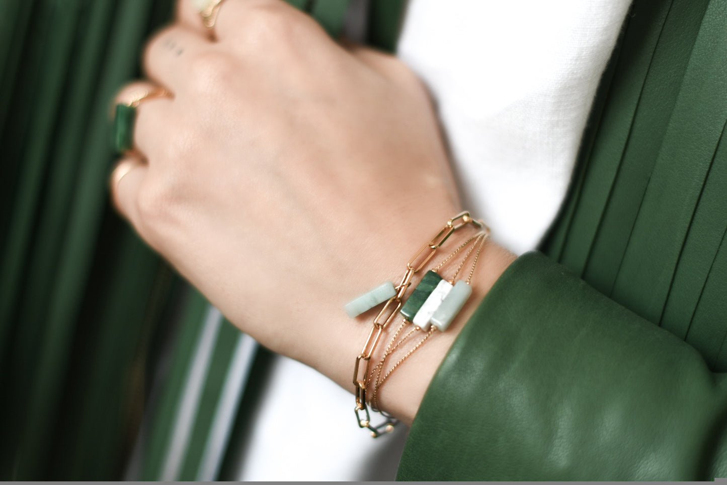 Bracelet BILLIE Amazonite