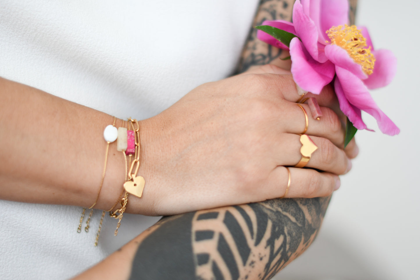 Bracelet PIERRE Fushia