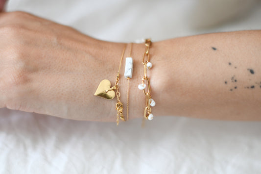 Bracelet PIERRE Howlite